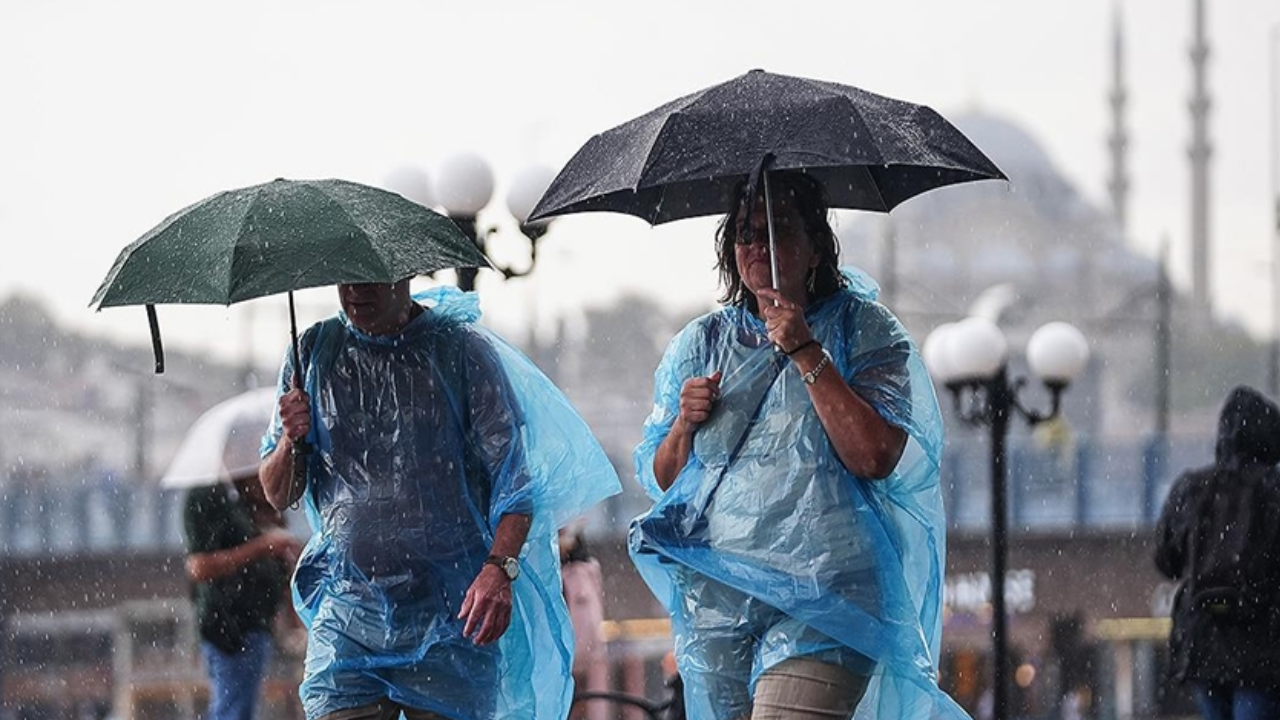 Meteoroloji sağanak yağış için uyardı Meteoroloji sağanak yağış için uyardı