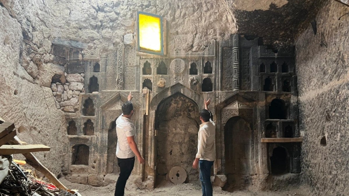 Nevşehir’deki eski odunluktan 600 yıllık tarih çıktı Nevşehir’deki eski odunluktan 600 yıllık tarih çıktı