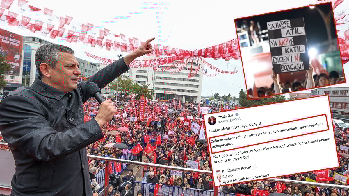 Özgür Özel’den göndermelerle dolu ‘Aydın’ paylaşımı Özgür Özel’den göndermelerle dolu ‘Aydın’ paylaşımı
