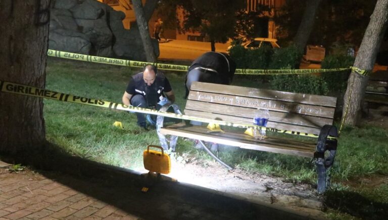 Parkta arkadaş gruplarının kavgası kanlı bitti Parkta arkadaş gruplarının kavgası kanlı bitti