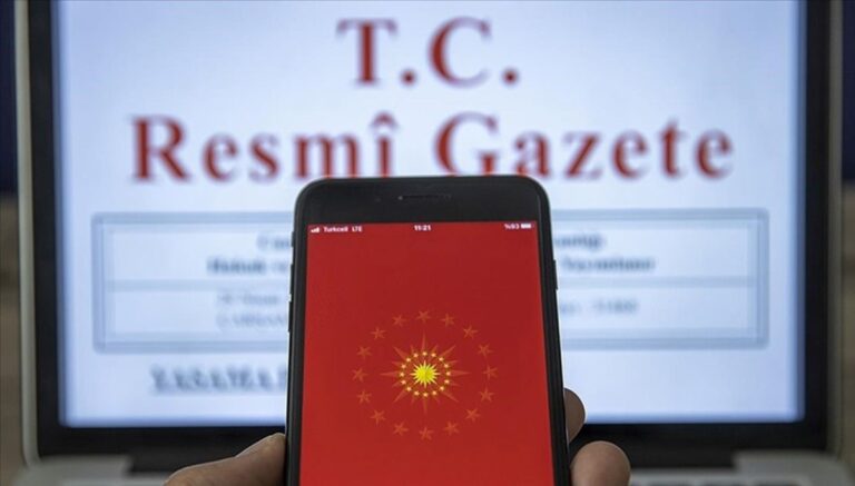 Resmi Gazete’de bugün (1 Ağustos 2025 Resmi Gazete kararları) Resmi Gazete’de bugün (1 Ağustos 2025 Resmi Gazete kararları)